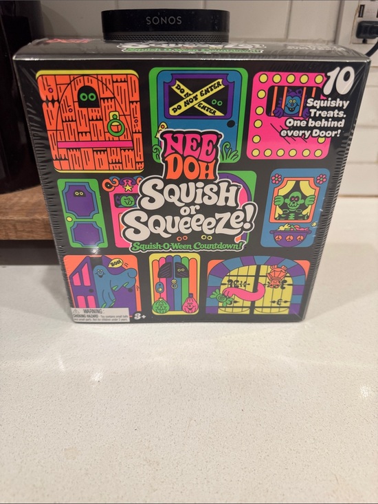 Schylling Other - Needoh Squish or Squeeze! Kids Toy - Black Multi